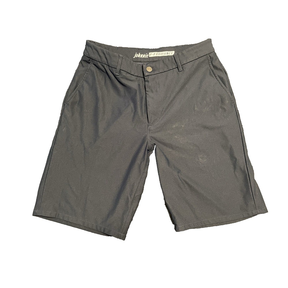 Johnnie-O PREP-FORMANCE Men's Cross Country Golf Shorts‎ Dark Blue *No Size Tag